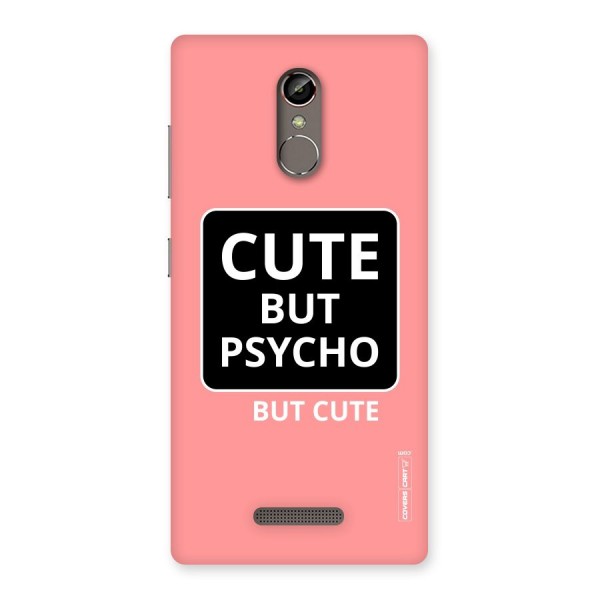 Psycho But Cute Back Case for Gionee S6s