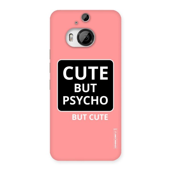 Psycho But Cute Back Case for HTC One M9 Plus