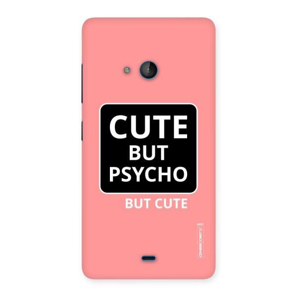 Psycho But Cute Back Case for Lumia 540