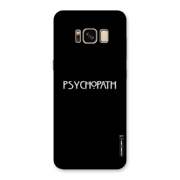 Psycopath Alert Back Case for Galaxy S8