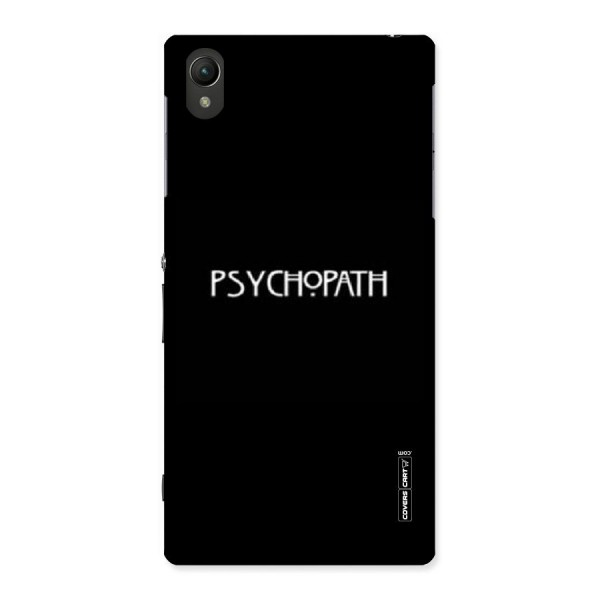 Psycopath Alert Back Case for Sony Xperia Z1