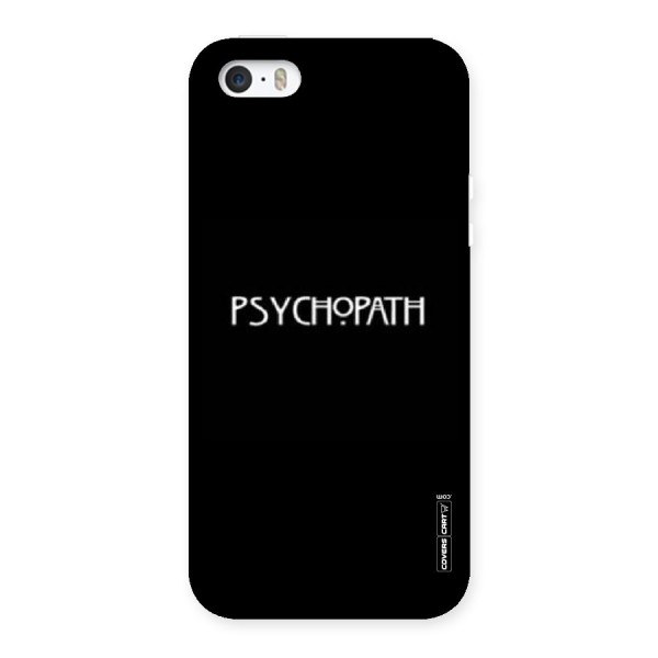 Psycopath Alert Back Case for iPhone 5 5S