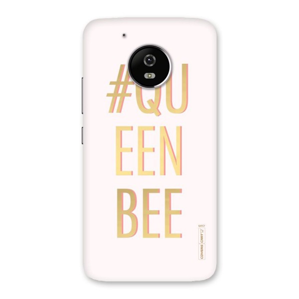 Queen Bee Back Case for Moto G5