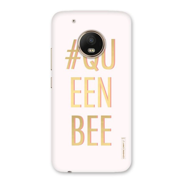 Queen Bee Back Case for Moto G5 Plus