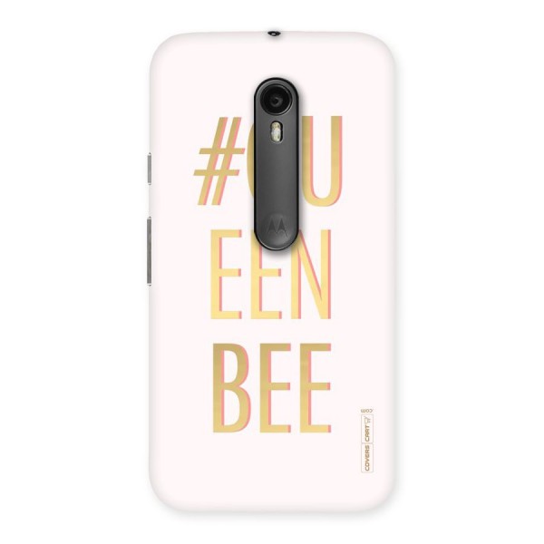 Queen Bee Back Case for Moto G Turbo