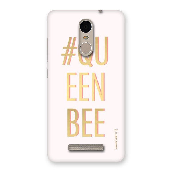 Queen Bee Back Case for Xiaomi Redmi Note 3