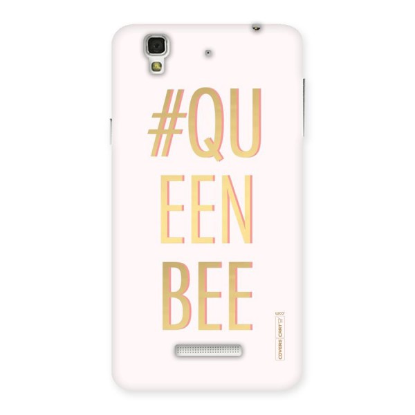 Queen Bee Back Case for YU Yureka Plus