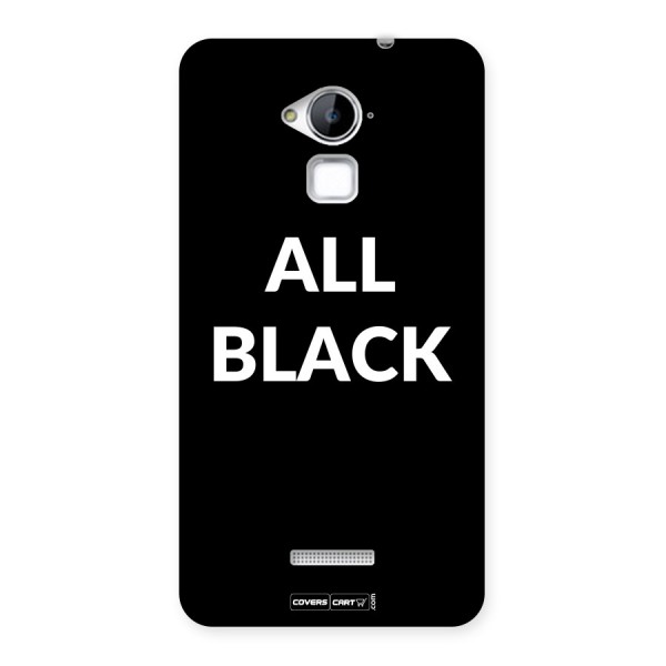 Raftaar All Black Back Case for Coolpad Note 3