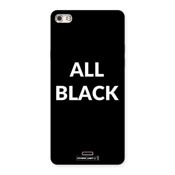 Raftaar All Black Back Case for Micromax Canvas Silver 5
