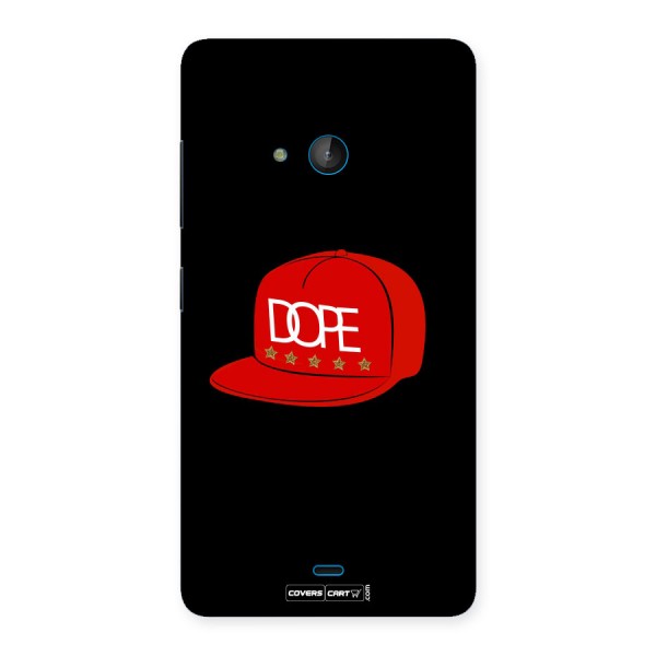 Raftaar Dope Back Case for Lumia 540