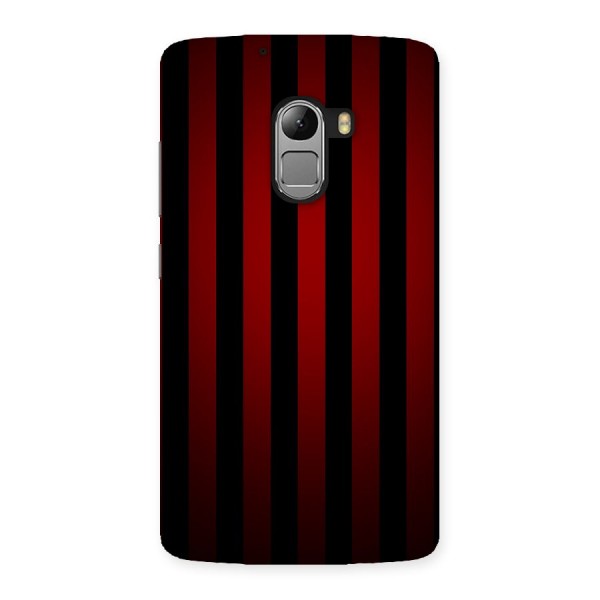 Red Black Stripes Back Case for Lenovo K4 Note