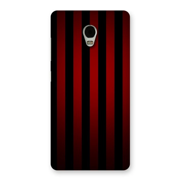 Red Black Stripes Back Case for Lenovo Vibe P1