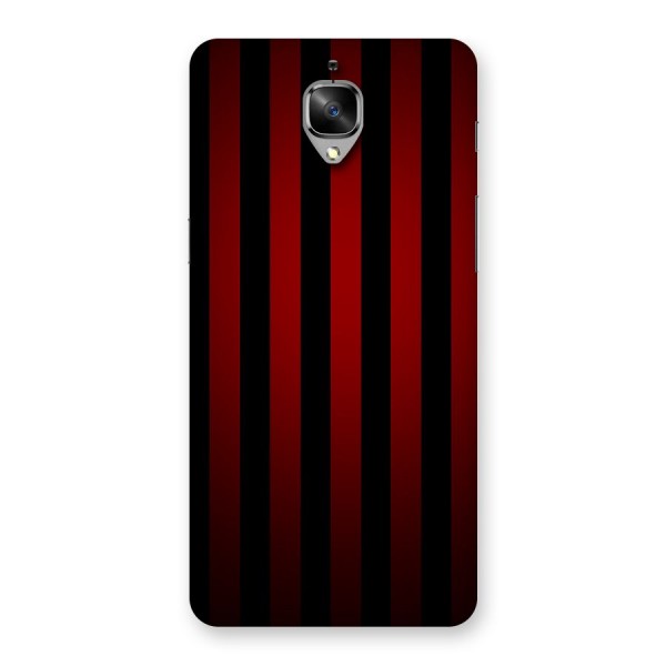 Red Black Stripes Back Case for OnePlus 3T