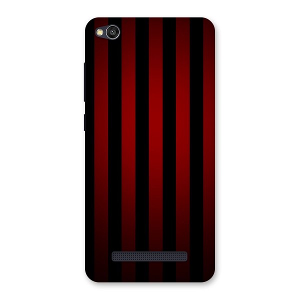 Red Black Stripes Back Case for Redmi 4A