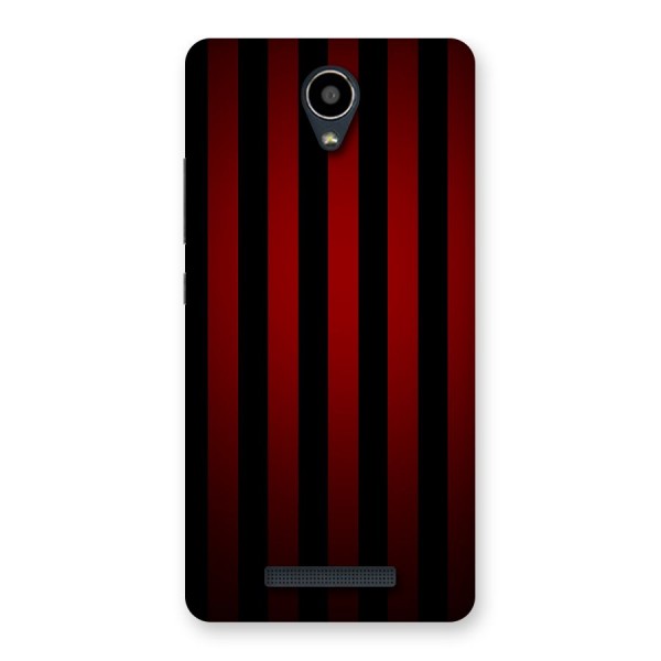 Red Black Stripes Back Case for Redmi Note 2