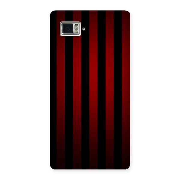 Red Black Stripes Back Case for Vibe Z2 Pro K920