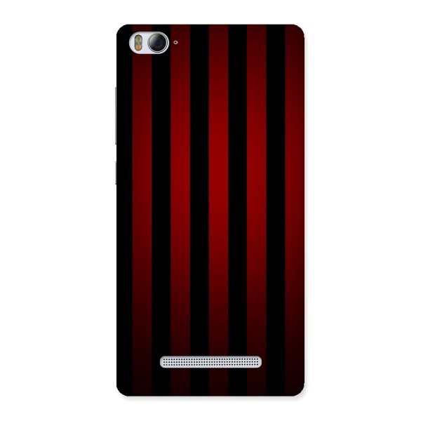 Red Black Stripes Back Case for Xiaomi Mi4i