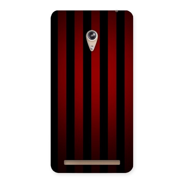 Red Black Stripes Back Case for Zenfone 6