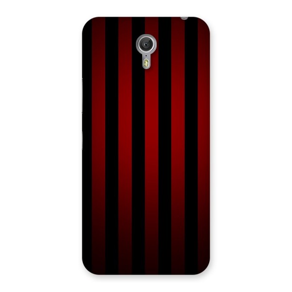 Red Black Stripes Back Case for Zuk Z1