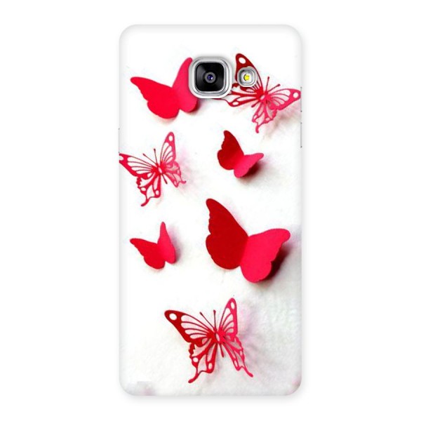 Red Butterflies Back Case for Galaxy A5 2016