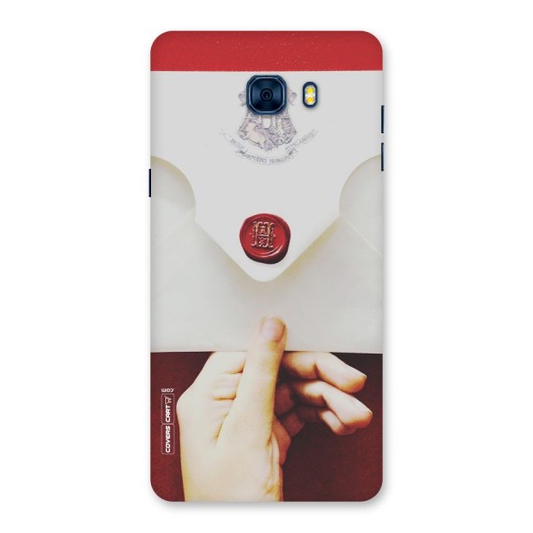 Red Envelope Back Case for Galaxy C7 Pro