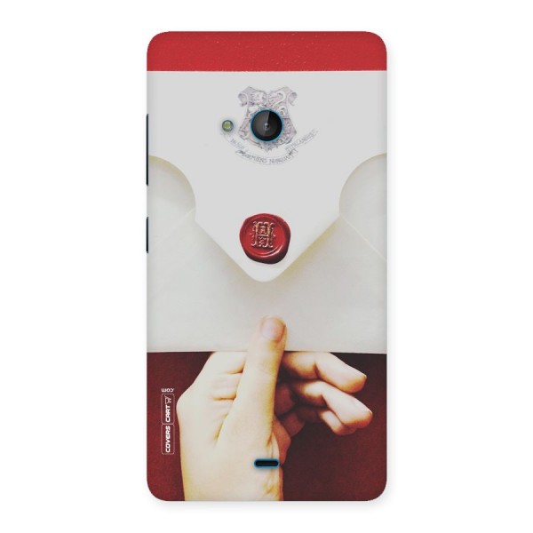 Red Envelope Back Case for Lumia 540