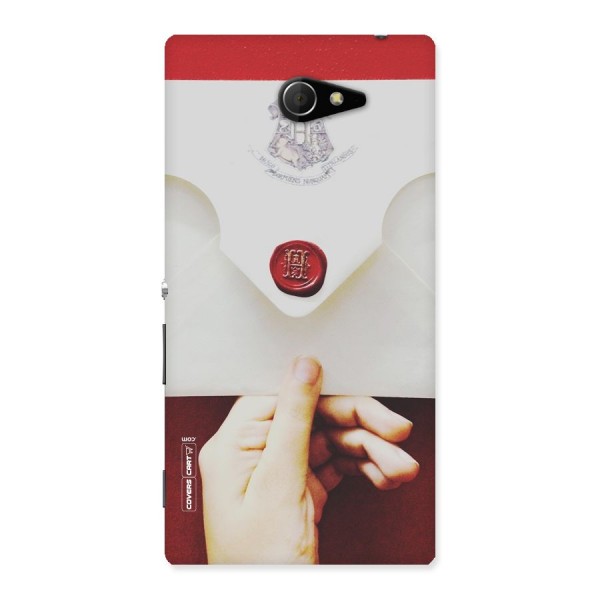 Red Envelope Back Case for Sony Xperia M2