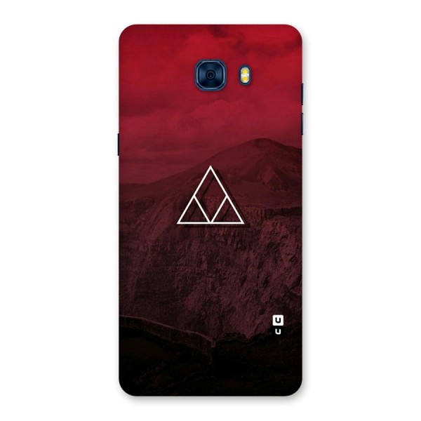 Red Hills Back Case for Galaxy C7 Pro