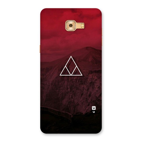 Red Hills Back Case for Galaxy C9 Pro