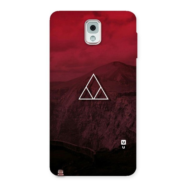 Red Hills Back Case for Galaxy Note 3