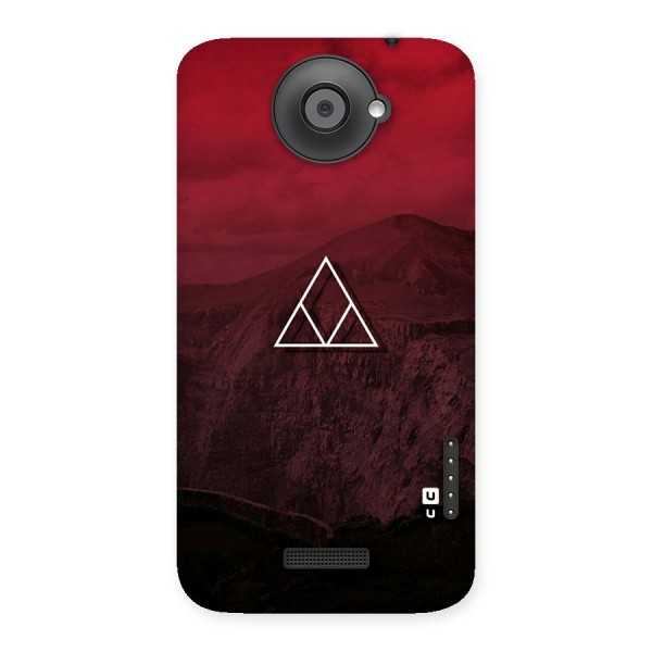 Red Hills Back Case for HTC One X