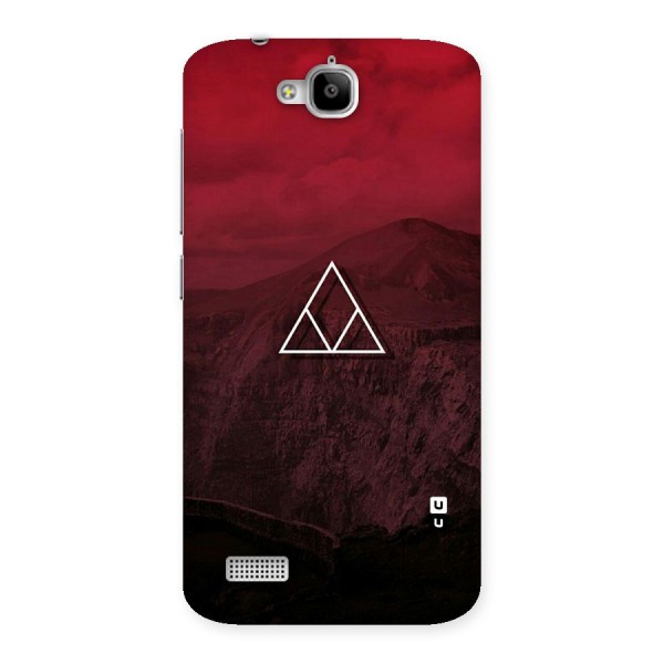 Red Hills Back Case for Honor Holly