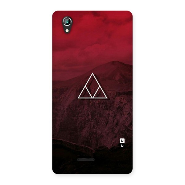 Red Hills Back Case for Lava Iris 800