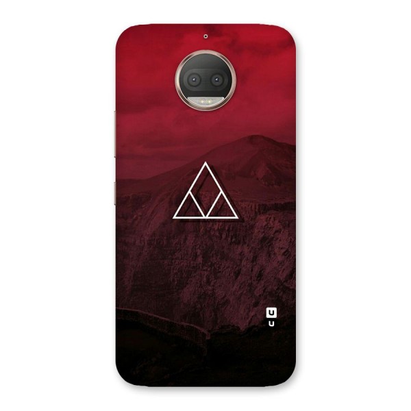 Red Hills Back Case for Moto G5s Plus