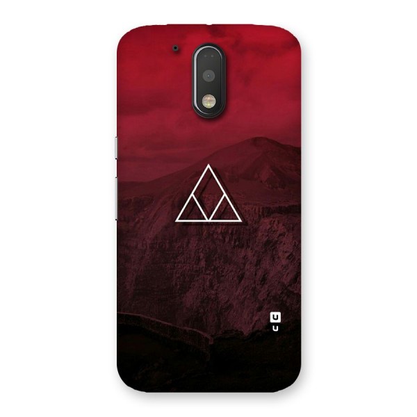 Red Hills Back Case for Motorola Moto G4 Plus