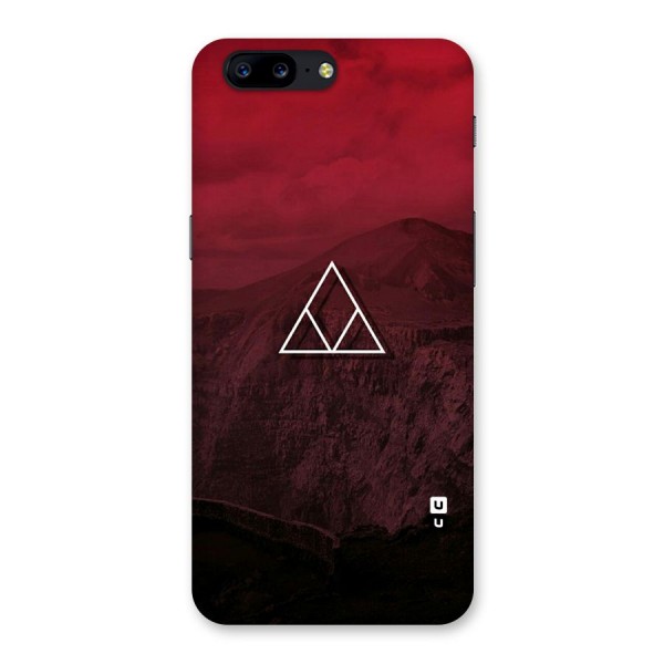 Red Hills Back Case for OnePlus 5