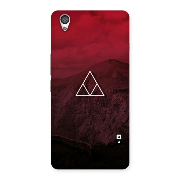 Red Hills Back Case for OnePlus X