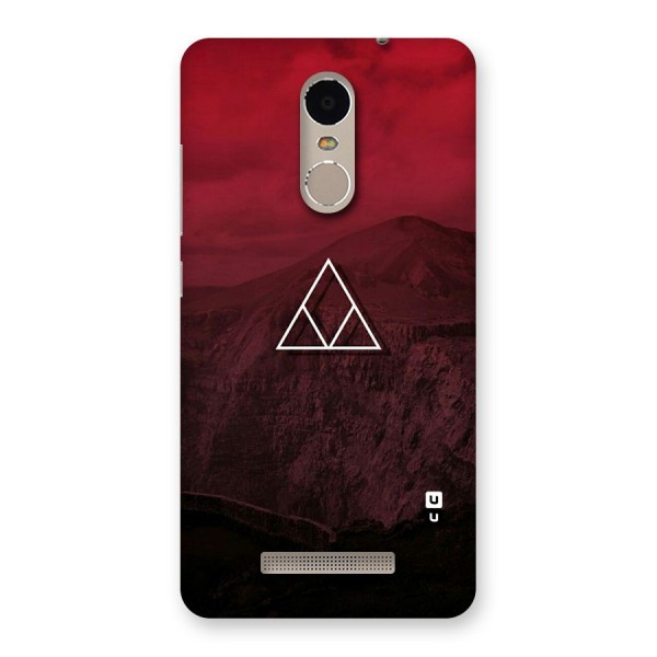Red Hills Back Case for Xiaomi Redmi Note 3