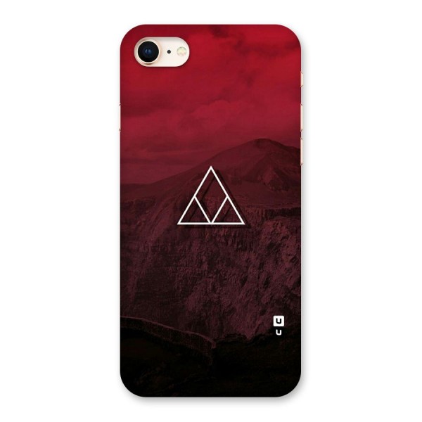 Red Hills Back Case for iPhone 8