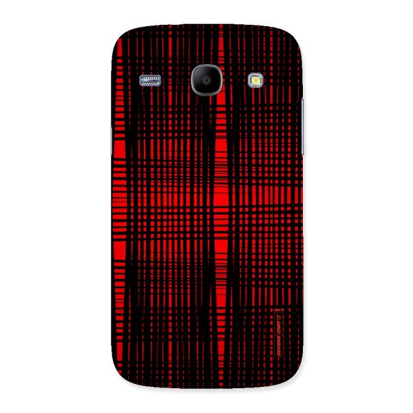 Red Net Design Back Case for Galaxy Core