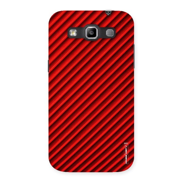 Red Rugged Stripes Back Case for Galaxy Grand Quattro