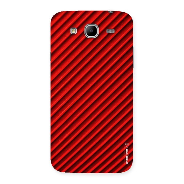 Red Rugged Stripes Back Case for Galaxy Mega 5.8