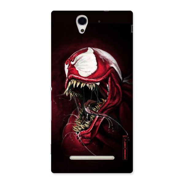 Red Venom Artwork Back Case for Sony Xperia C3