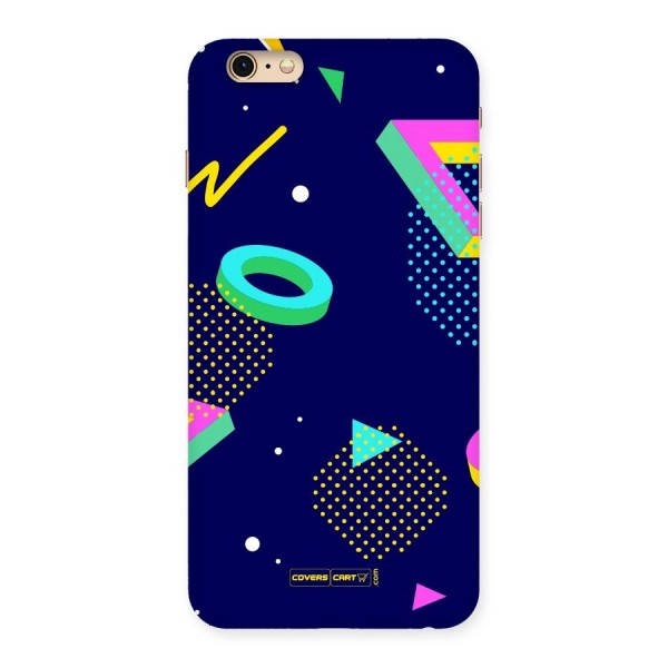 Retro Abstract Back Case for iPhone 6 Plus 6S Plus