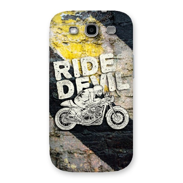 Ride Devil Back Case for Galaxy S3 Neo