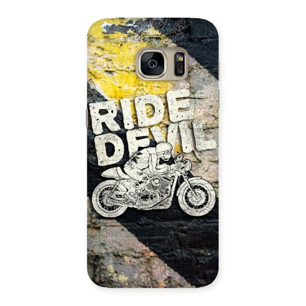 Ride Devil Back Case for Galaxy S7