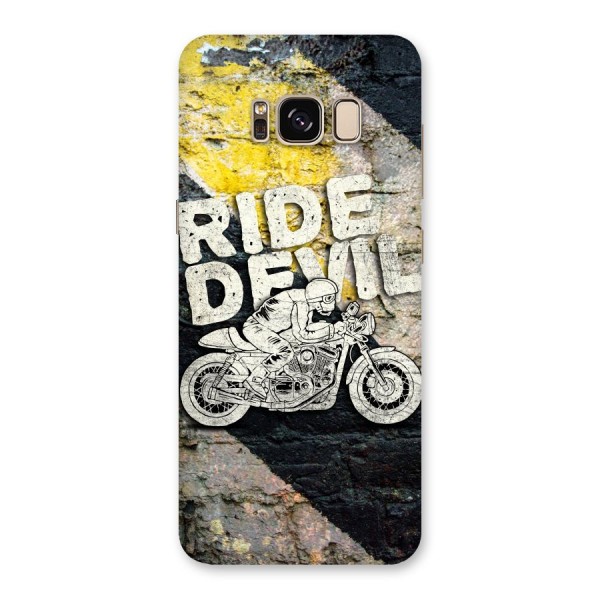 Ride Devil Back Case for Galaxy S8