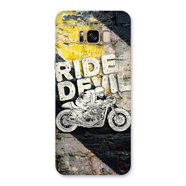 Ride Devil Back Case for Galaxy S8 Plus