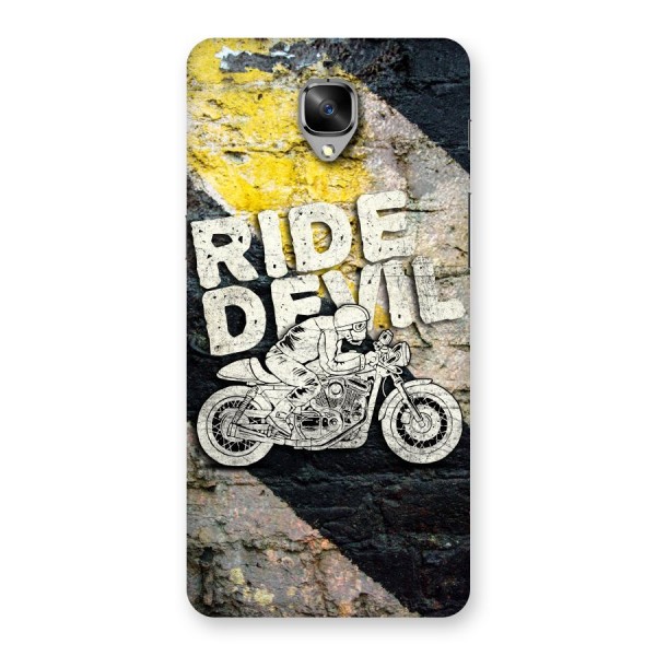 Ride Devil Back Case for OnePlus 3T