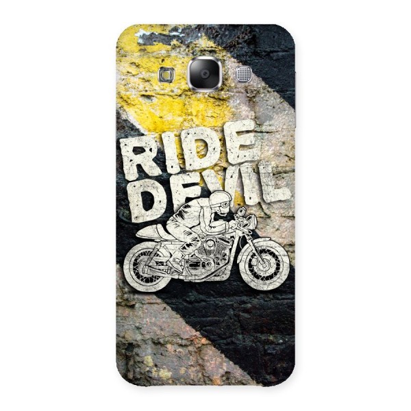 Ride Devil Back Case for Samsung Galaxy E5